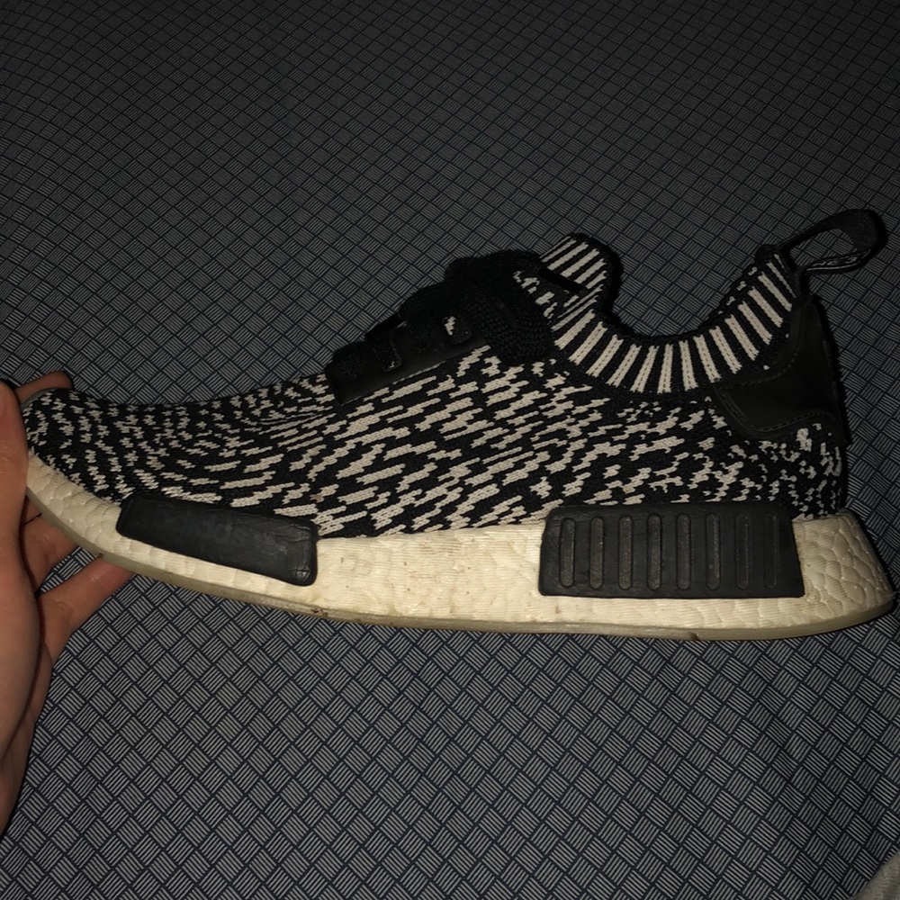 Zebra color way NMDs (new)